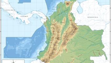 ¿Cómo es el relieve de Colombia?