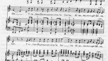 ¿Cuál es la historia del himno nacinal de México?