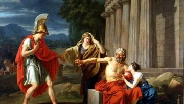 ¿De qué trata Edipo en Colono?